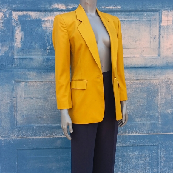 LINDA ALLARD for ELLEN TRACY LADIES WOOL CASHMERE BLEND LUXURY BLAZER